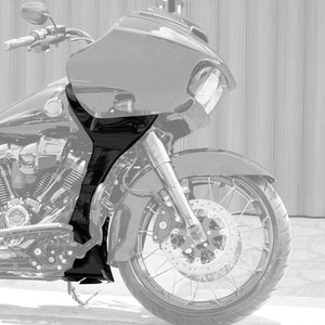 TCMT Black Fairing Spoilers Cover Fit For Harley Road Glide FLTRX '17-'23 - TCMTMOTOR