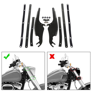 TCMT Windshield Bracket Mount Fit For Harley Softail '00-'17 - TCMT