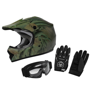 TCMT Youth Kids DOT Motocross Off-Road Helmet