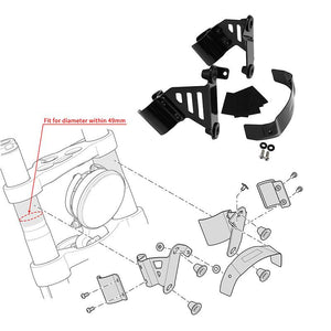 TCMT Quarter Fairing Bracket Mount Kit Fit For Harley Softail '18-'24