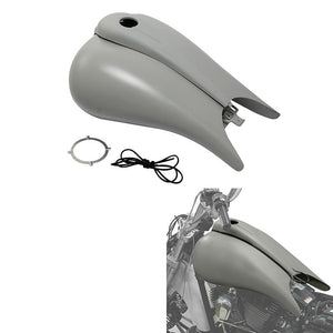 TCMT Stretch Custom Fuel Gas Tank 6.6 Gallons Fit For Harley Touring 2008-2022