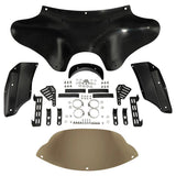 TCMT Front Batwing Outer Fairing with Windshield Mounting Brackets Hardwares Fit For Harley - TCMT