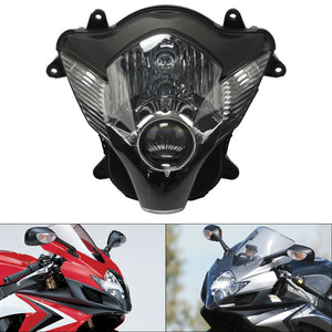 TCMT Front Headlight Headlamp Assembly Kit Fit For Suzuki GSXR600 GSXR750  '06-'07