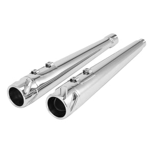 TCMT 4" Megaphone Slip-On Mufflers Exhaust Fit For Harley Touring 2017-2022 - TCMTMOTOR