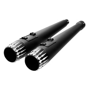 TCMT 4" Megaphone Slip-On Mufflers Exhaust Fit For Harley Touring 2017-2022 - TCMTMOTOR