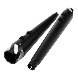 TCMT 4" Megaphone Slip-On Mufflers Exhaust Fit For Harley Touring 1995-2016 - TCMTMOTOR