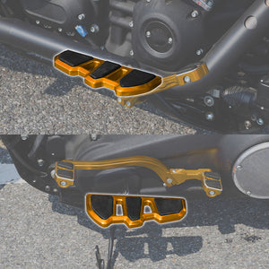 TCMT Driver Floorboards Fit For Harley Softail Street Bob '18-'24 Low Rider S '20-'24