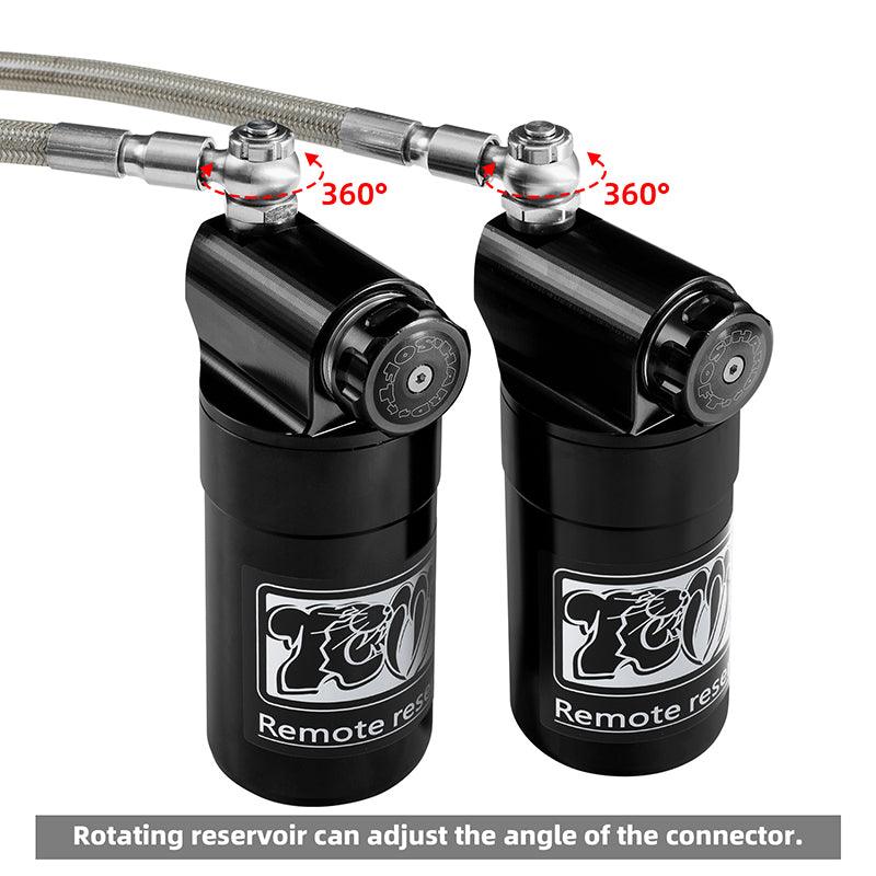TCMT Remote Reservoir Rear Suspension Shocks Fit For Harley Touring '14-'23.5