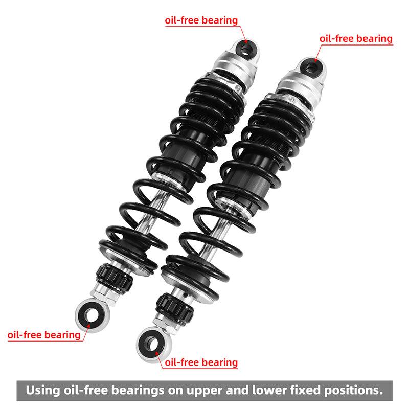 TCMT Remote Reservoir Rear Suspension Shocks Fit For Harley Touring '14-'23.5