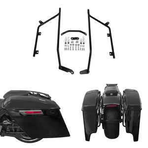 TCMT Hard Saddlebag Conversion Support Brackets Kit Fit For Harley Fat Boy Breakout '18-'25