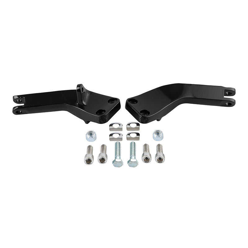 TCMT Passenger Foot Peg Mounting Brackets Fit For Harley Dyna Glide '06-'17
