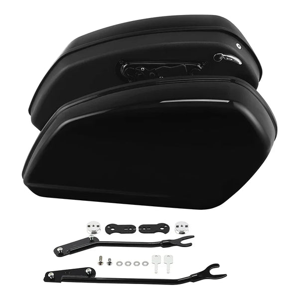 TCMT Saddlebags with Brackets Fit For Harley Sport Glide FLSB '18-'24
