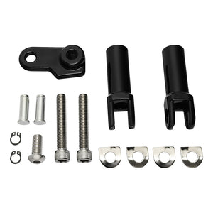 TCMT Rear Passenger Footpegs Mount Clevis Fit For Harley Softail Slim '12-'17