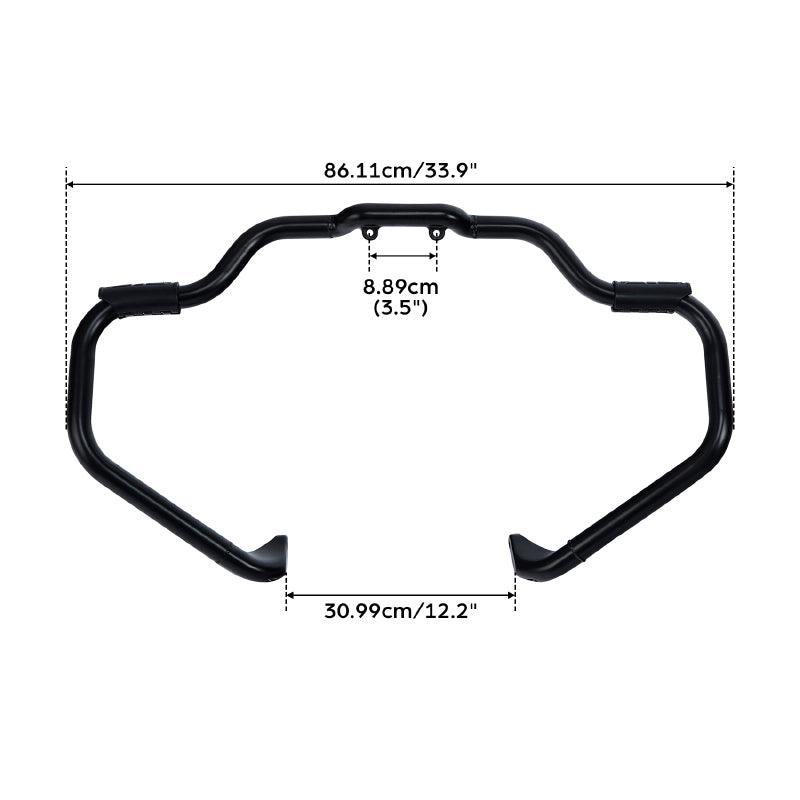 TCMT Mustache Engine Guard Highway Crash Bar Fit For Indian Chieftain 2014-2022 Springfield 2016-2022 - TCMTMOTOR