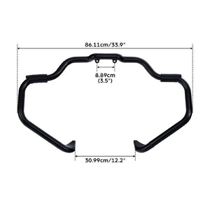 TCMT Mustache Engine Guard Highway Crash Bar Fit For Indian Chieftain 2014-2022 Springfield 2016-2022 - TCMTMOTOR