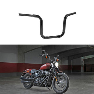 TCMT 1 1/4'' Hanger Bar Handlebar Black Fit For Harley FLST FXST Sportster - TCMT
