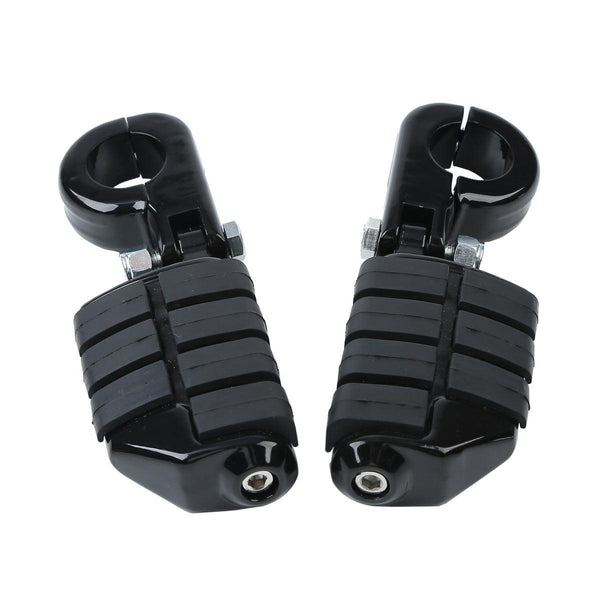 1 1/4 Inch Short Angled Highway Engine Guard Foot Peg Mounts Fit For Harley