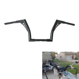 TCMT 10'' 12'' 14'' 16''18" 20" Rise 1.25" Handlebar Bar Black For Harley Davidson FLST FXST - TCMTMOTOR