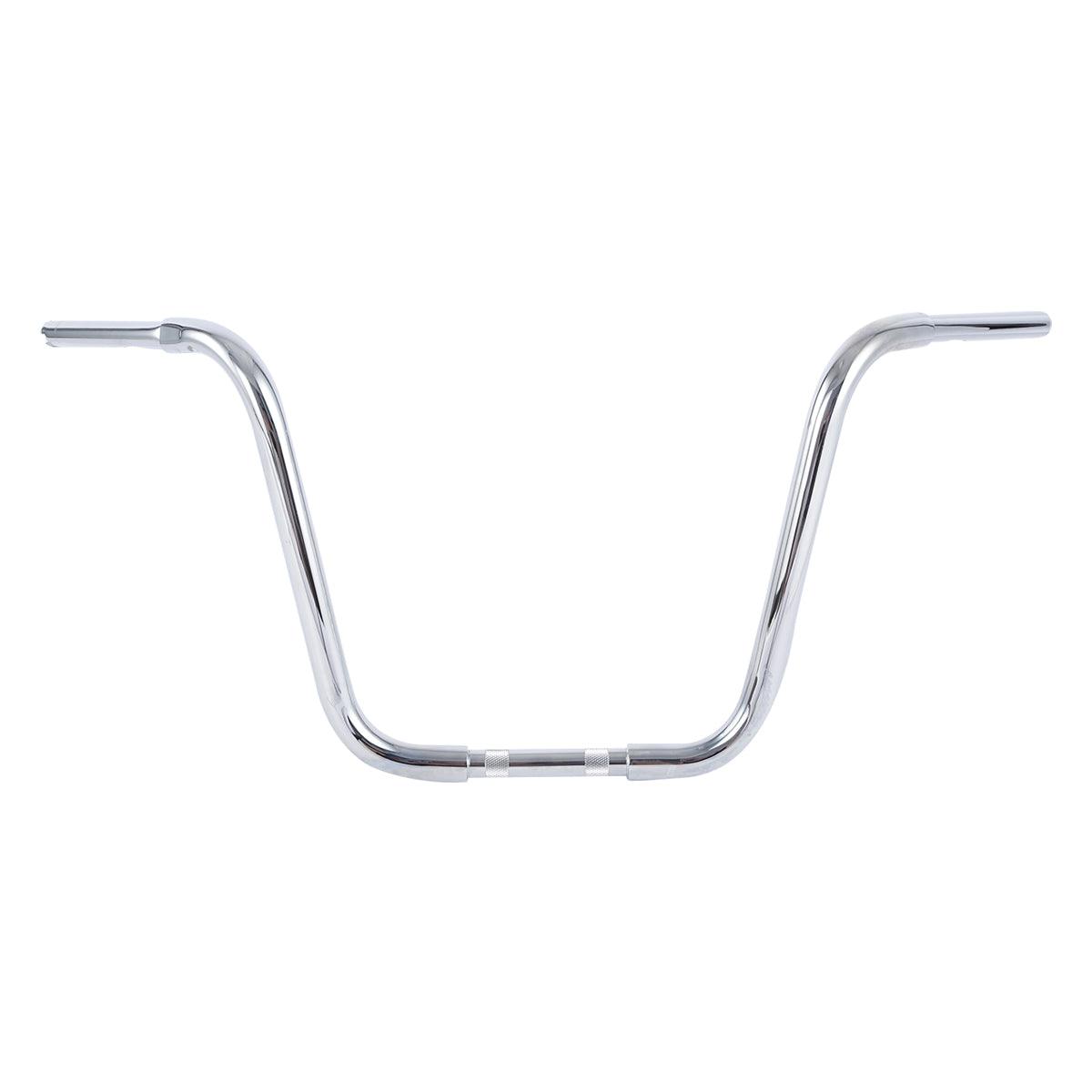 TCMT 10'' 12'' 14'' 16'' 18'' Ape Hanger Handlebar Bar Chrome For Harley  FLST FXST Sportster XL - 16''