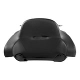 TCMT 13.7" King Tour Pack with Wrap Around Backrest Pad & Top Luggage Rack Fit For Harley Touring '14-'24