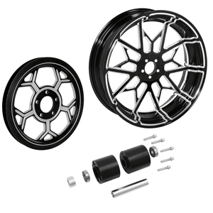 TCMT 18" x 5.5" Rear Wheel Rim Hub + Belt Pulley Fit For Harley Touring 2009-2022 - TCMTMOTOR