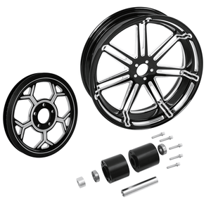 TCMT 18" x 5.5" Rear Wheel Rim Hub + Belt Pulley Fit For Harley Touring 2009-2022 - TCMTMOTOR