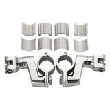 TCMT 22mm-35mm Footrest Bowleg Foot Peg Mount Fit For Honda Goldwing GL1800 '01-'17 - TCMT