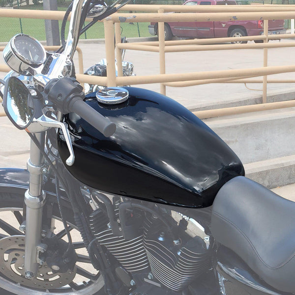 TCMT 3.7 Gal. Gas Fuel Tank Fit For Harley Sportster XL 883 1200