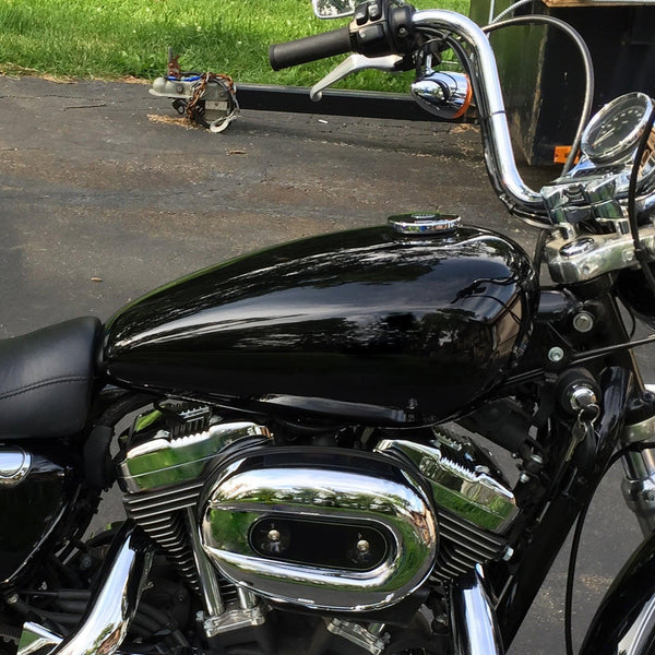 TCMT 3.7 Gal. Gas Fuel Tank Fit For Harley Sportster XL 883 1200