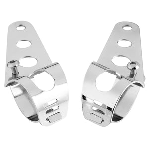 TCMT 35-43mm Headlight Mount Brackets Fork Ear Fit For Harley Suzuki Honda - TCMT