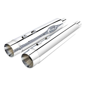 TCMT 4.33" Megaphone Slip-On Exhaust Pipes Fit For Harley Touring '17-'24