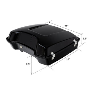 TCMT 5.5" Razor Trunk Luggage Fit For Harley Touring Tour Pak Pack 1997-2013 - TCMTMOTOR