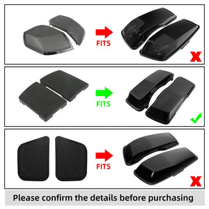 TCMT 6X9" Saddlebag Lid Speaker Grills Fit For Harley Touring '93-'13 - TCMT