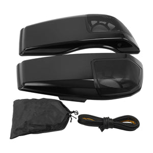 TCMT 6x9 Saddlebag Lids Speaker Cutout Fit For Harley CVO Road Glide Street Glide '23-'24 - TCMT