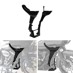 TCMT Black Fairing Spoilers Cover Fit For Harley Road Glide FLTRX '17-'23 - TCMTMOTOR