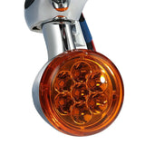 TCMT Auxiliary Light Bracket Spot Fog Light Turn Signal Fit For Harley Road King '94-'13,Electra Glide '97-'13 - TCMT
