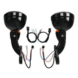 TCMT Auxiliary Light Bracket Spot Fog Light Turn Signal Fit For Harley Road King '94-'13,Electra Glide '97-'13 - TCMT