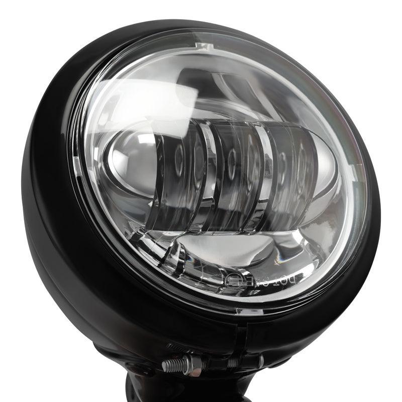 TCMT Auxiliary Light Bracket Spot Fog Light Turn Signal Fit For Harley Road King '94-'13,Electra Glide '97-'13 - TCMT