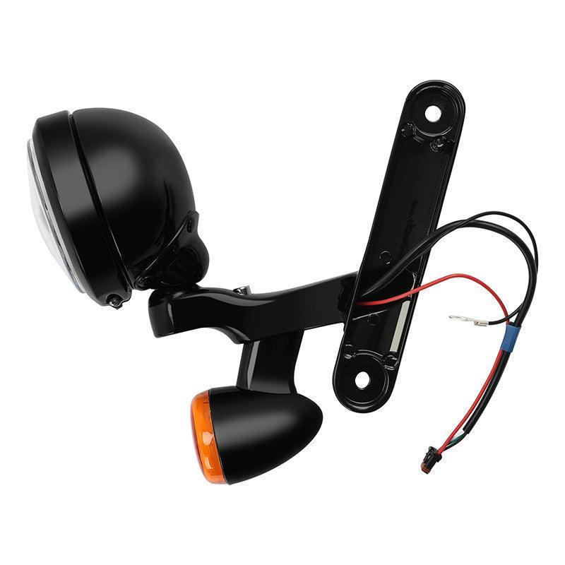 TCMT Auxiliary Light Bracket Spot Fog Light Turn Signal Fit For Harley Road King '94-'13,Electra Glide '97-'13 - TCMT