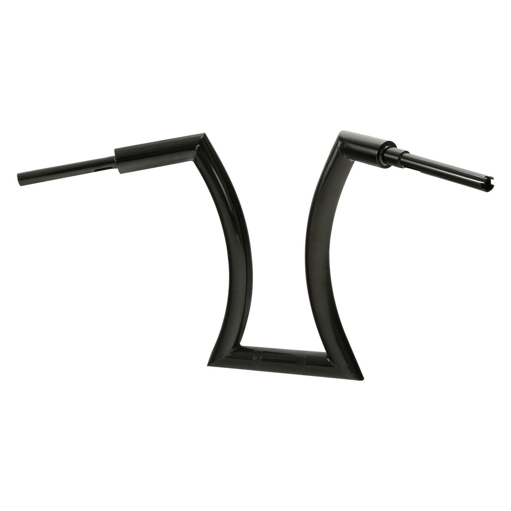 TCMT 14" 16" 18" 20" Rise 2" Hanger Handlebar Black Fit For Harley Touring Softail - TCMTMOTOR