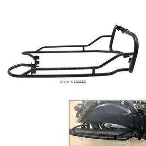 TCMT Black Saddlebags Trim Guard Rail Support Fit For Indian