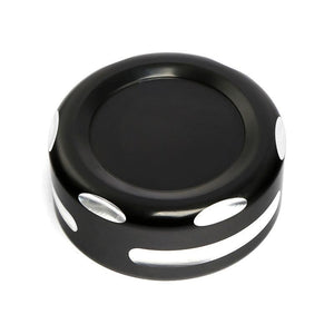 TCMT Black Triple Tree Top Upper Fork Nut Bolt Cover Fit For Harley Dyna '11-'17 - TCMT