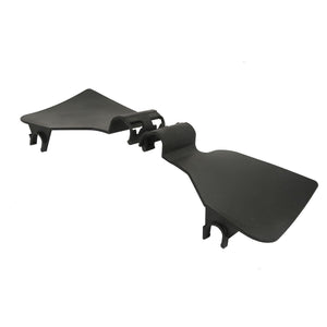 TCMT Black Updraft Wind Deflector Kit Fit For Harley Road Glide '98-'13 - TCMT