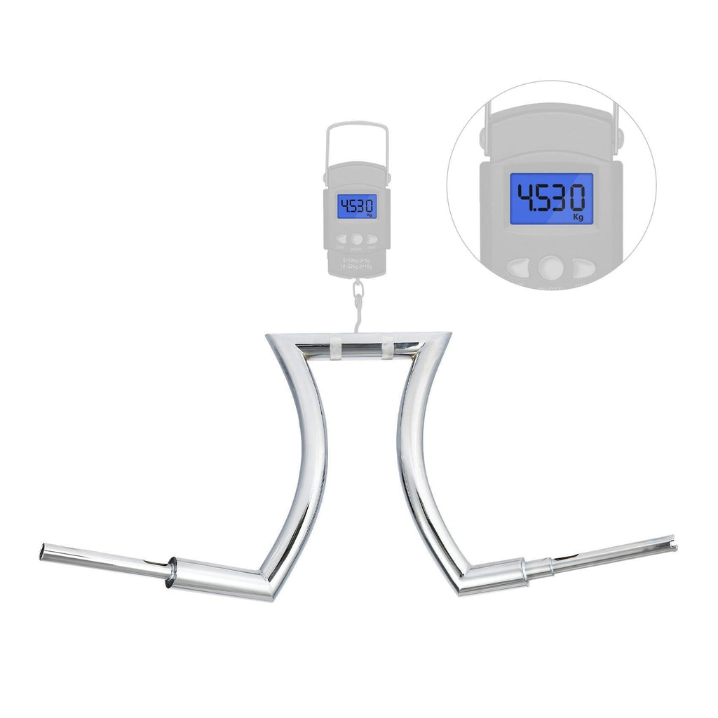TCMT 14" 16" 18" 20" Rise 2" Hanger Handlebar Chrome Fit For Harley Touring Softail - TCMTMOTOR