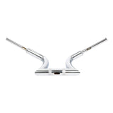 TCMT 14" 16" 18" 20" Rise 2" Hanger Handlebar Chrome Fit For Harley Touring Softail - TCMTMOTOR