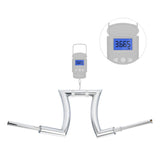 TCMT 14" 16" 18" 20" Rise 2" Hanger Handlebar Chrome Fit For Harley Touring Softail - TCMTMOTOR