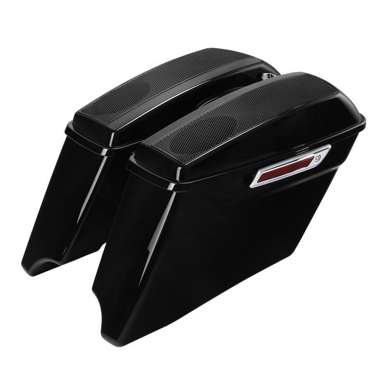 Harley davidson hard bags with speakers sale