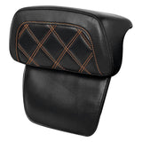 TCMT Driver Passenger Seat Backrest Pad Fit For Harley CVO Touring - TCMTMOTOR