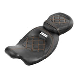TCMT Driver Passenger Seat Backrest Pad Fit For Harley CVO Touring - TCMTMOTOR
