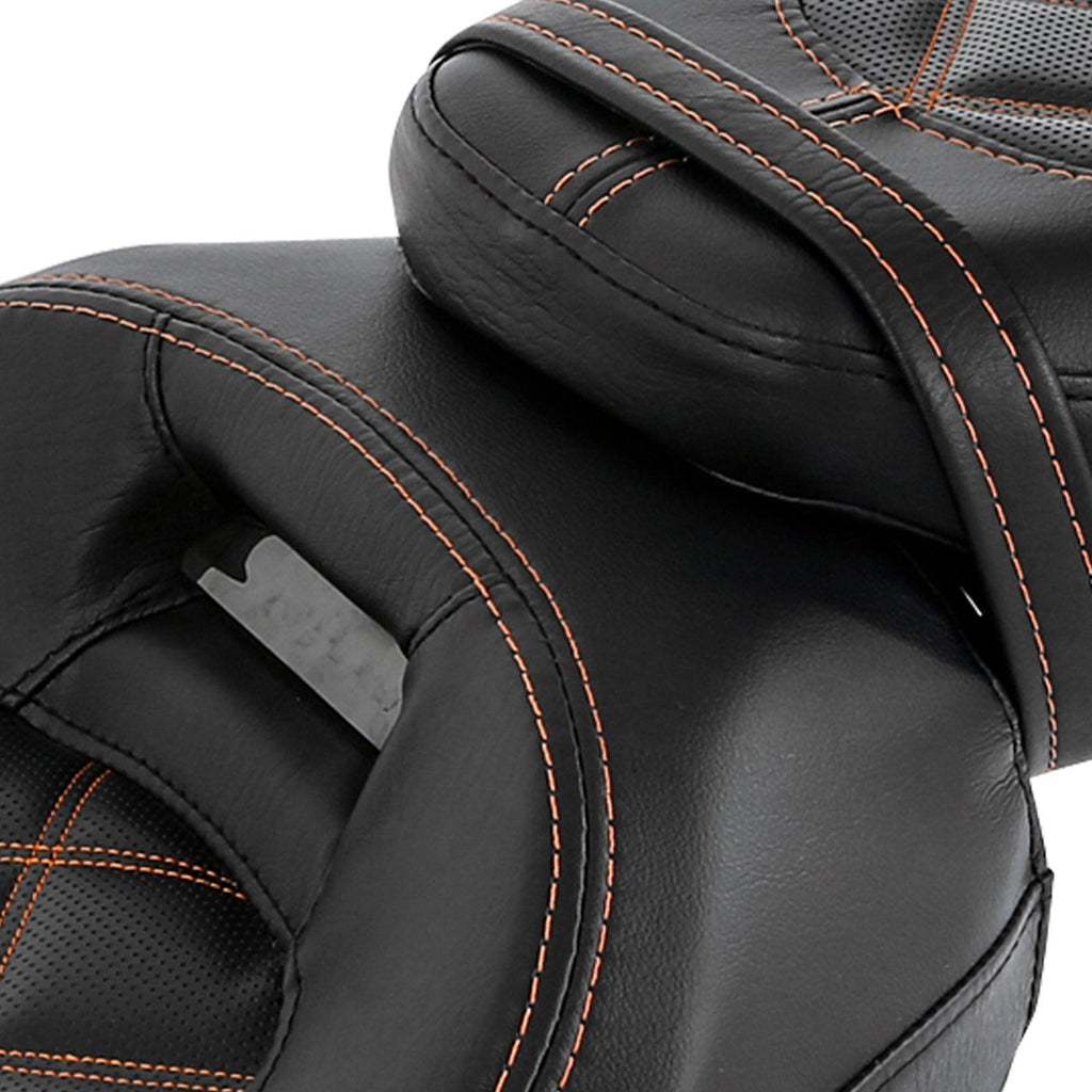 TCMT Driver Passenger Seat Backrest Pad Fit For Harley CVO Touring - TCMTMOTOR